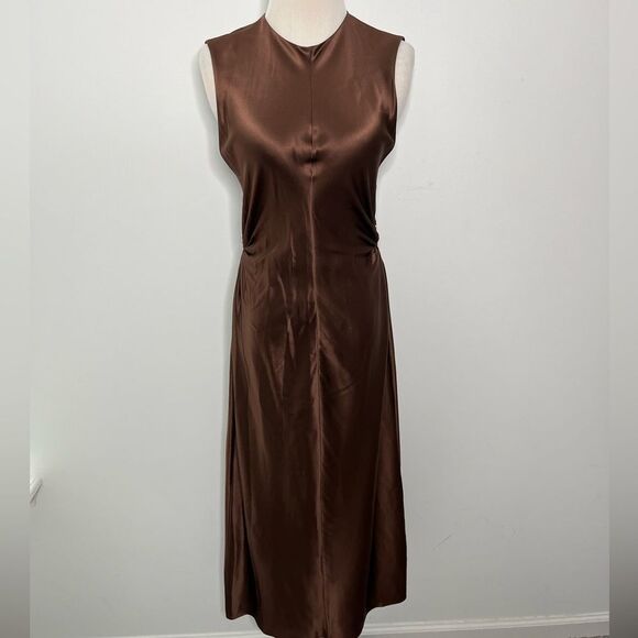 Lilysilk Sleeveless A-line Silk Dress 2 - Picture 1 of 9